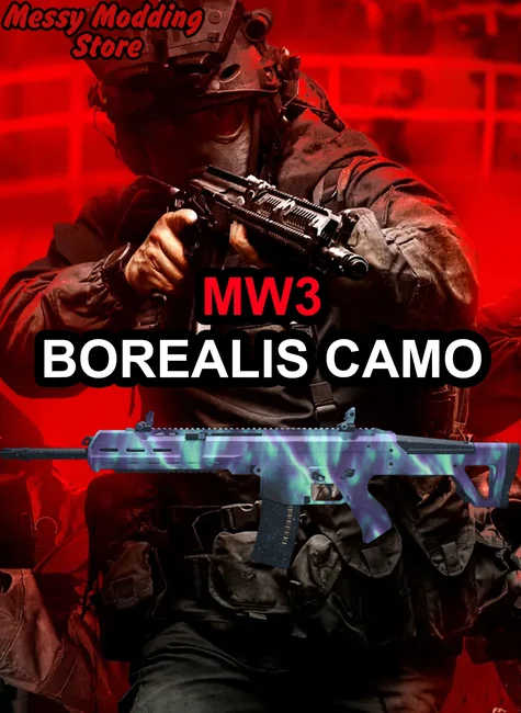 Modern Warfare III: Borealis Camo Unlocked — MessyModdingStore