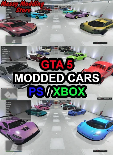 GTA 5 Modded Cars Service — MessyModdingStore