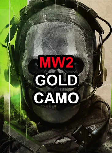Warzone 2 / Modern Warfare II: Gold Camo / Max Weapon Level (Hard Unlock) — MessyModdingStore