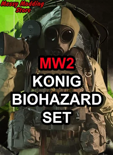 Warzone 2 / Modern Warfare II: Konig Biohazard (COMPLETE SET) — MessyModdingStore