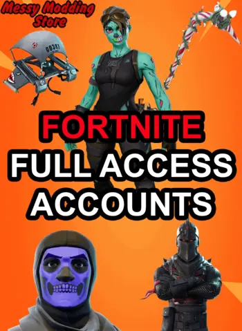 Fortnite Accounts — MessyModdingStore. Fortnite boosting, accounts, V-Bucks, and skins.