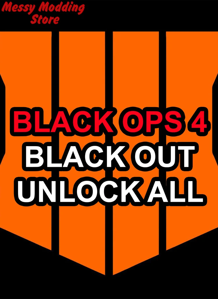 Black Ops 4 Blackout: Unlock All Only — MessyModdingStore