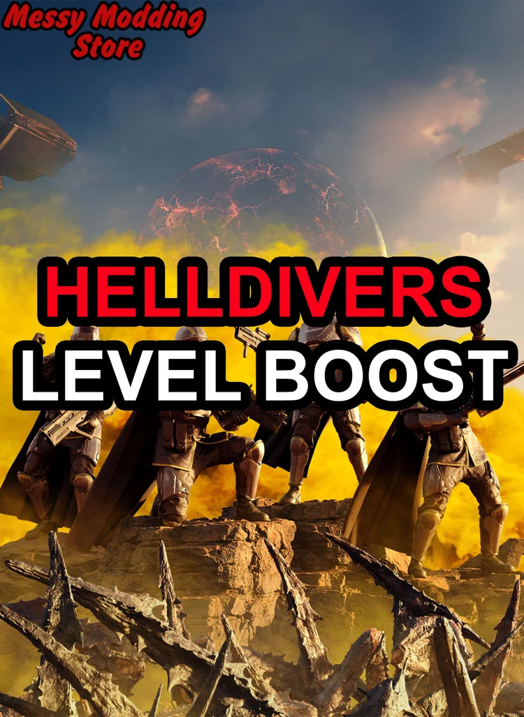 Helldivers 2: Level Boosting — MessyModdingStore