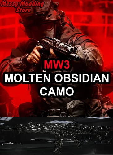 Modern Warfare III: Molten Obsidian Camo Unlocked — MessyModdingStore