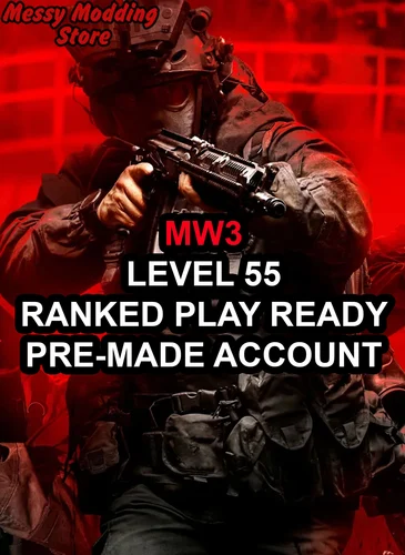 Modern Warfare III: Level 55 Ranked Play Ready (PRE-MADE ACCOUNT) — MessyModdingStore