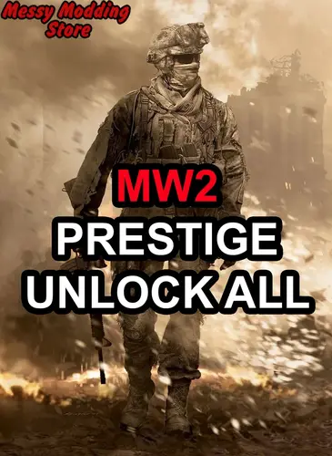 MW2 (2009, Xbox 360) Lobby Package — Prestige, Unlock All, Fix Frozen — MessyModdingStore