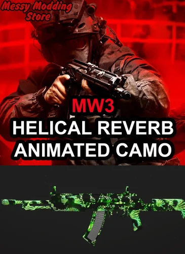 Modern Warfare III: Helical Reverb (Animated) Camo Unlocked (All Weeks Challenges Complete) — MessyModdingStore