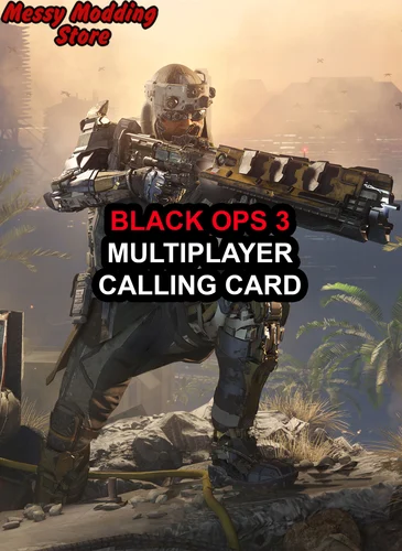 BO3: Modded Multiplayer Calling Cards (Showcase + Equipped) (Xbox One/Xbox Series X/S) — MessyModdingStore