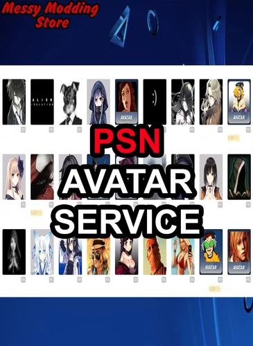 Pick Any Avatar Service (PS3 AVATARS) (Works on PS4/PS5) — MessyModdingStore