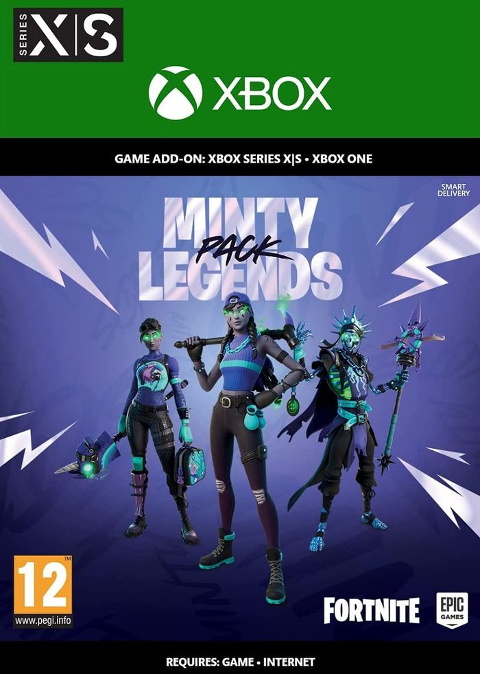Fortnite Minty Legends Pack + 1000 V-Bucks XBOX LIVE Key GLOBAL — MessyModdingStore