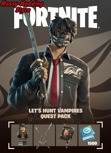 Fortnite Let's Hunt Vampires Quest Pack XBOX LIVE Key GLOBAL — MessyModdingStore