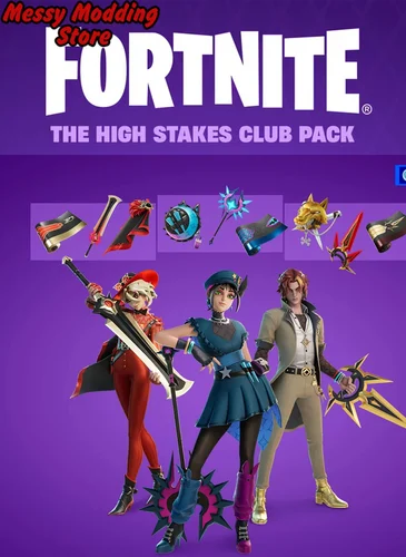 Fortnite The High Stakes Club Pack XBOX LIVE Key GLOBAL — MessyModdingStore