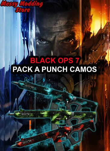 Call of Duty Black Ops 7 (BO7): Pack-a-Punch Camos Unlock — MessyModdingStore