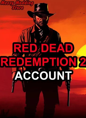 (PS/XBOX) Red Dead Redemption 2 Modded Account Pre-Made Random Level 10,000 Cash + 100 Gold Bars — MessyModdingStore