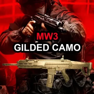 Modern Warfare III: Gilded Camo Unlocked (MUST HAVE ALL WEAPONS MAX LEVEL ALREADY)