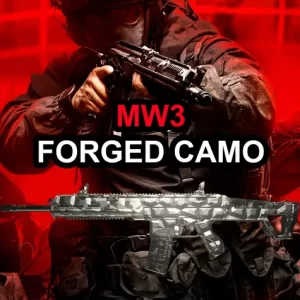 Modern Warfare III: Forged Camo Unlocked (MUST HAVE ALL WEAPONS MAX LEVEL AND GILDED ALREADY)