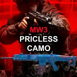 Modern Warfare III: Priceless Camo Unlocked (MUST HAVE ALL WEAPONS MAX LEVEL AND GILDED / FORGE ALREADY)