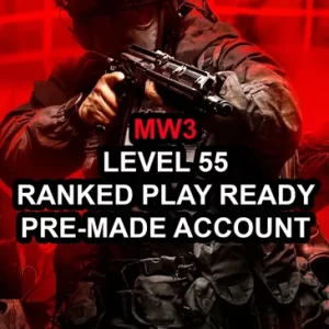 Modern Warfare III: Level 55 Ranked Play Ready (PRE-MADE ACCOUNT)