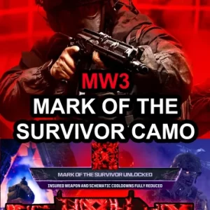 Modern Warfare III: Mark of Survivor Camo Unlocked